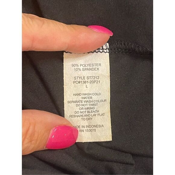 Fashion Nova women’s crop long sleeve hustle large - Picture 5 of 6